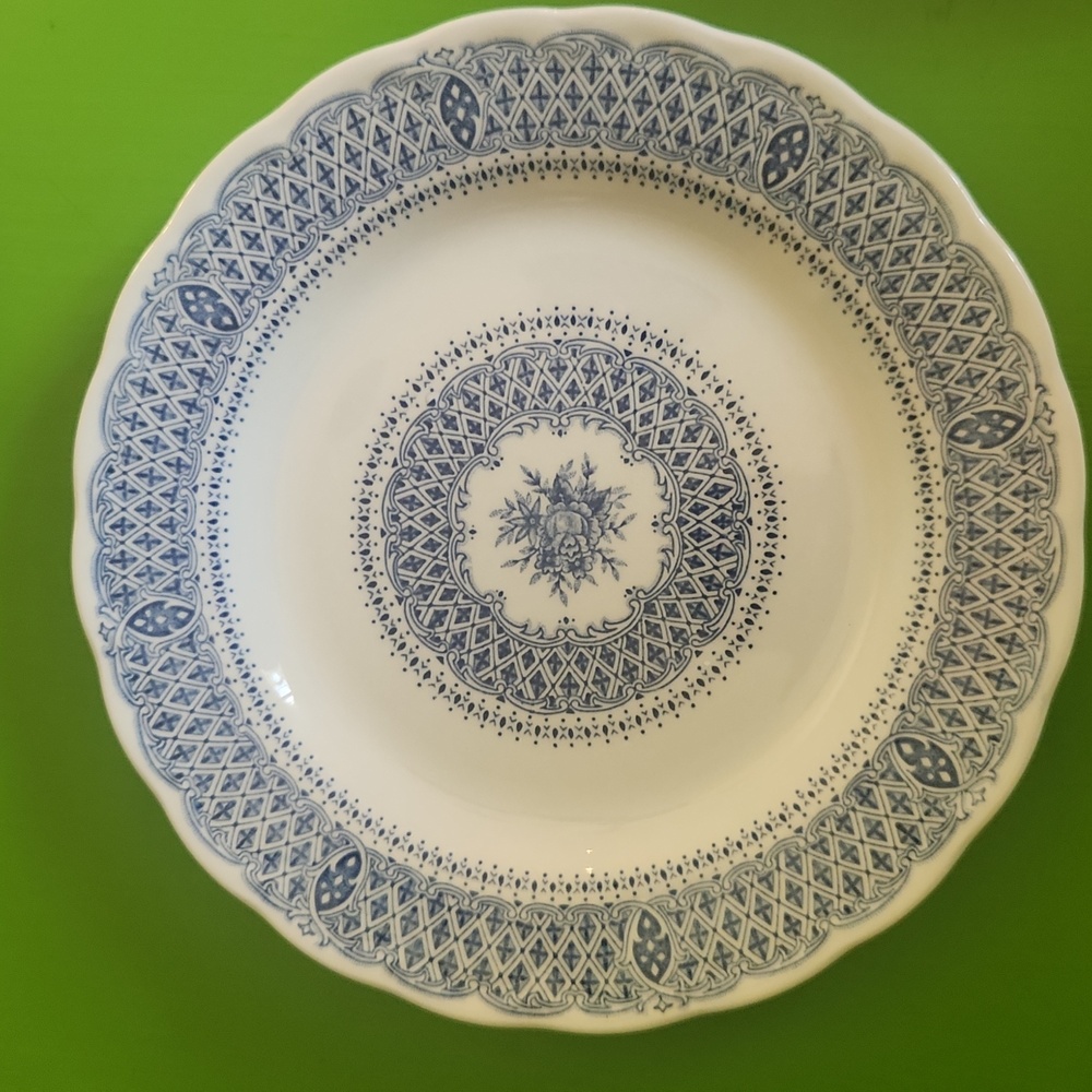 7 1/4" Dessert Plate Kingstone by Nikko "Heavenly Blue"